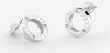 Guess Oorbellen Circle Lights JUBE03173JWRHT Zilverkleurig online kopen