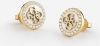 Guess Oorbellen Dreaming JUBE03123JWYGWHT Goudkleurig online kopen