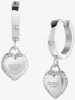 Guess Oorbellen Earrings Fine Heart JUBE01426JWRHT Zilverkleurig online kopen