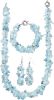 KLiNGEL 3 delige sieradenset met aquamarijn Lichtblauw online kopen