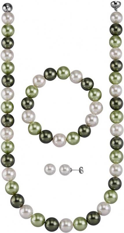 KLiNGEL 3 delige sieradenset van schelpparels Multicolor online kopen