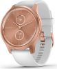 Garmin Vivomove Style Smartwatch Met Mechanische Wijzers En Kleurentouchscreen Rose Goud Wit online kopen