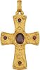 KLiNGEL Hanger Byzantijns Kruis van verguld zilver Geelgoudkleur online kopen