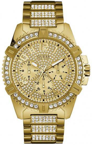 Guess Horloges Watch Frontier W0799G2 Goudkleurig online kopen