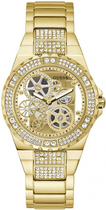 Guess Horloges Watch Reveal GW0302L2 Goudkleurig online kopen