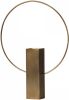 BePureHome Ring Vaas Metaal Antique Brass 40x31x6 online kopen
